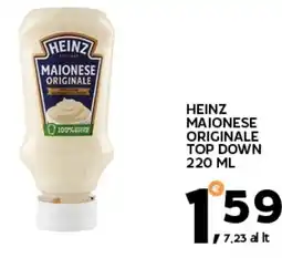 Extra Supermercati Heinz maionese originale top down offerta