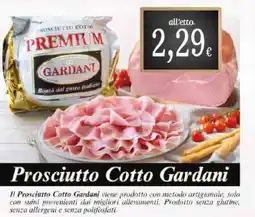 Doro Supermercati Prosciutto Cotto Gardani offerta
