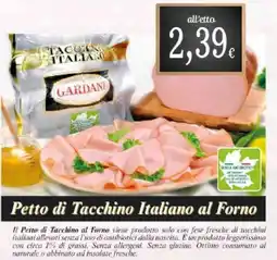 Doro Supermercati Petto di Tacchino Italiano al Forno offerta