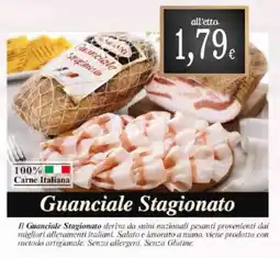 Doro Supermercati Guanciale Stagionato offerta