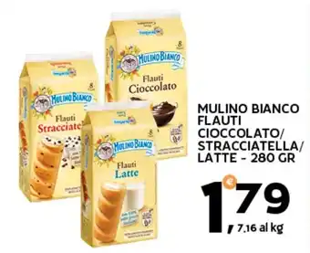Mulino bianco flauti cioccolato/ stracciatella/ latte