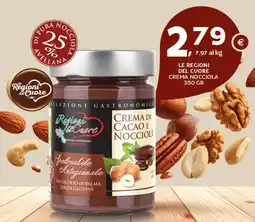 Extra Supermercati Le regioni del cuore crema nocciola offerta