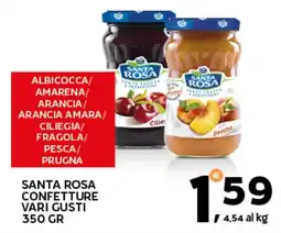 Extra Supermercati Santa rosa confetture offerta