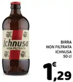 Conad Birra non filtrata ICHNUSA offerta