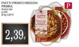 Doro Supermercati Piatti pronti freschi PRIMIA offerta