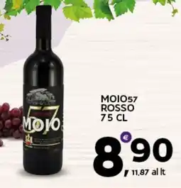 Extra Supermercati Moio57 rosso offerta