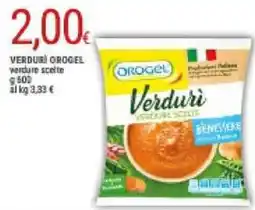 Doro Supermercati Verduri orogel verdure scelte offerta
