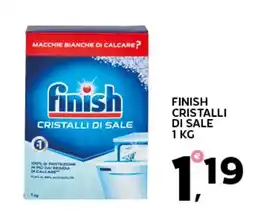Extra Supermercati Finish cristalli di sale offerta
