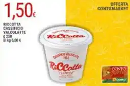 Doro Supermercati Riccotta caseificio valcolatte offerta