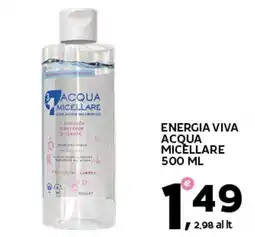 Extra Supermercati Energia viva acqua micellare offerta
