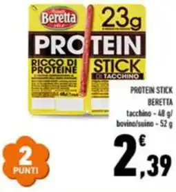 Conad Protein stick BERETTA offerta