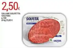 Doro Supermercati Salame golfetta GOLFERA offerta