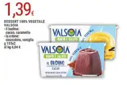 Doro Supermercati Dessert 100% vegetale VALSOIA offerta