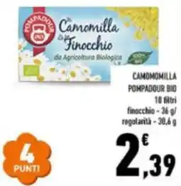 Conad Camomomilla pompadour bio offerta