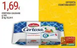Doro Supermercati Certosa GALBANI offerta