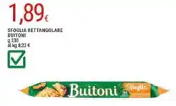Doro Supermercati Sfoglia rettangolare BUITONI offerta