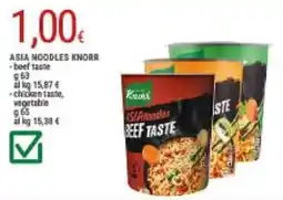 Doro Supermercati Asia noodles KNORR offerta