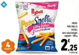 Conad Patate pata snella PIZZOLI offerta
