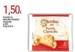 Doro Supermercati Piadelle mulino bianco classiche offerta