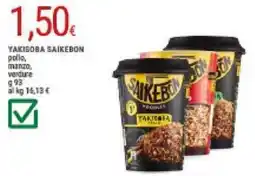 Doro Supermercati Yakisoba saikebon pollo, manzo, verdure offerta