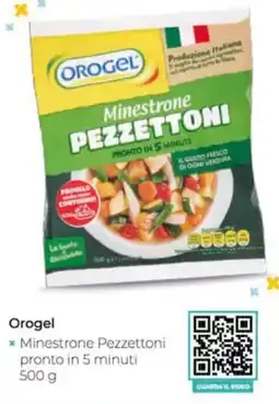 Conad Orogel Minestrone Pezzettoni pronto in 5 minuti offerta