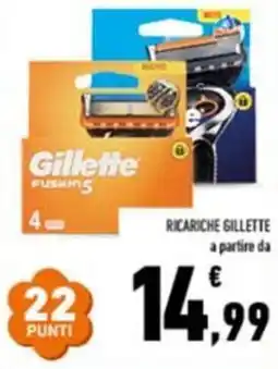 Conad Ricariche GILLETTE offerta