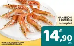 Conad Gamberoni argentina offerta