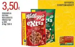 Doro Supermercati Granola extra KELLOGG'S offerta