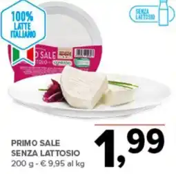Todis Primo sale senza lattosio offerta