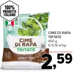 Todis Cime di rapa tritate offerta