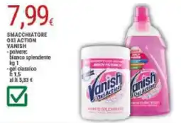 Doro Supermercati Smacchiatore oxi action VANISH offerta