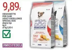 Doro Supermercati Crocchette per cani adult excellence SPECIAL DOG offerta