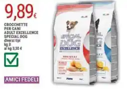 Doro Supermercati Crocchette per cani adult EXCELLENCE SPECIAL DOG offerta
