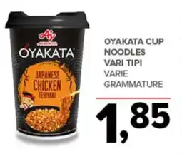 Todis Oyakata cup noodles offerta