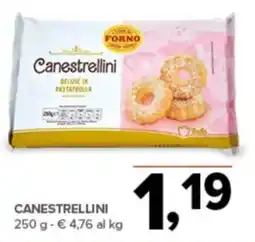 Todis Canestrellini FORNO offerta