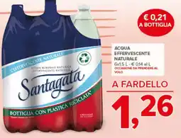 Todis Acqua effervescente naturale offerta