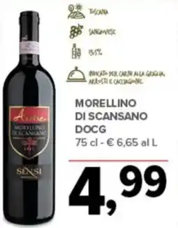 Todis Morellino di scansano DOCG offerta