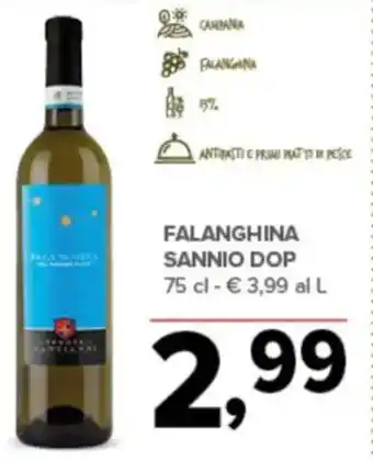 Todis Falanghina sannio DOP offerta
