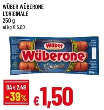 Famila Superstore Wüber wüberone l'originale offerta