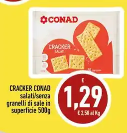 Conad CRACKER CONAD offerta