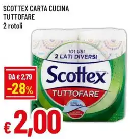 Famila Superstore Scottex carta cucina tuttofare offerta