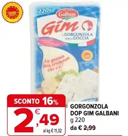 Iperal Gorgonzola dop gim GALBANI offerta