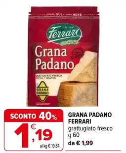 Iperal Grana padano FERRARI offerta