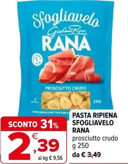 Iperal Pasta ripiena sfogliavelo RANA offerta