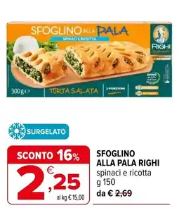 Iperal Sfoglino alla pala RIGHI offerta