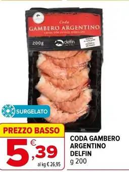 Iperal Coda gambero argentino DELFIN offerta