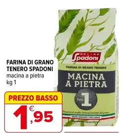Iperal Farina di grano tenero SPADONI offerta