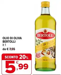Iperal Olio di oliva BERTOLLI offerta