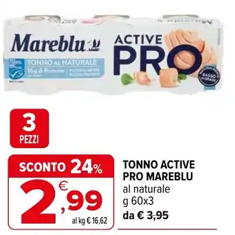 Iperal Tonno active pro MAREBLU offerta