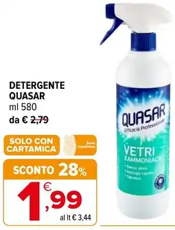Iperal Detergente quasar offerta